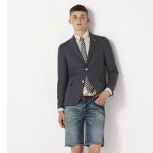 แฟชั่น หนุ่มๆ เสื้อสูทกับกางเกงขาสั้น มิกซ์แอนด์แมตช์ที่ลงตัว