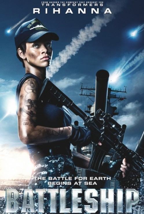 Rihanna มาในมาดเท่ห์กับภาพยนต์เรื่อง BattleShip
