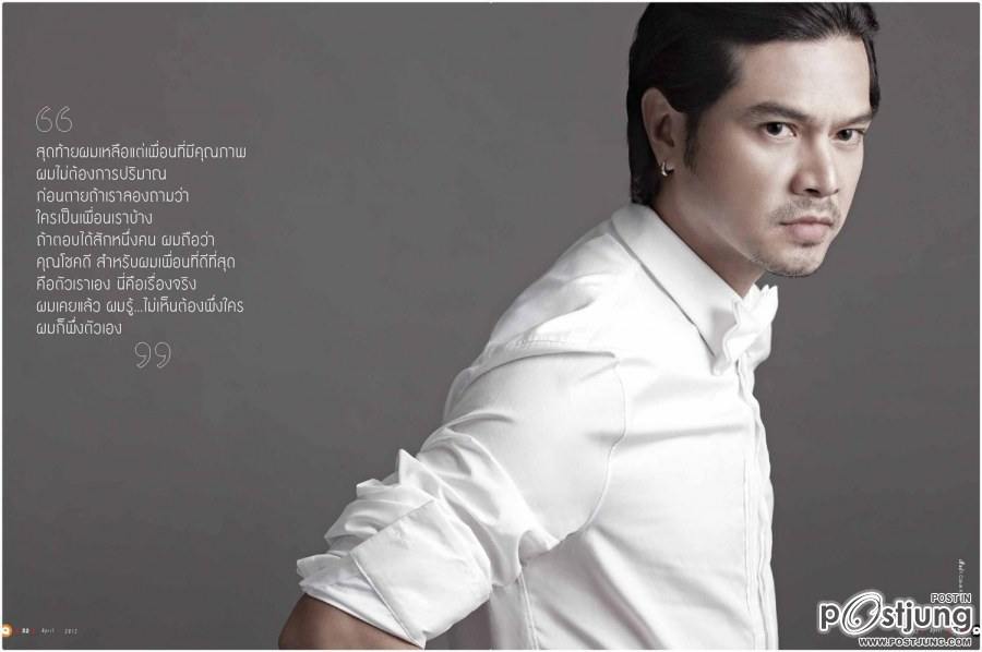 เต๋า-สมชาย เข็มกลัด @ Q magazine issue 8 April 2012