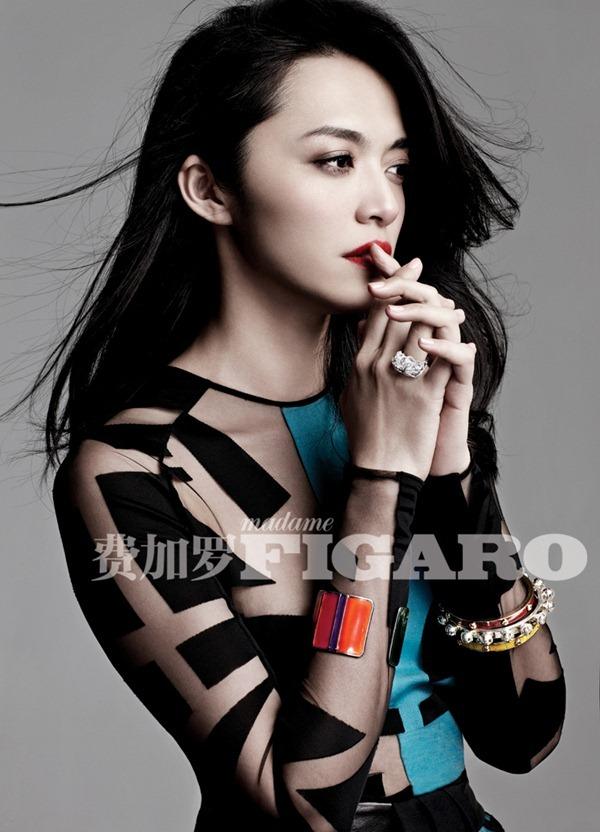 Yao Chen @ MADAME FIGARO China May 2012