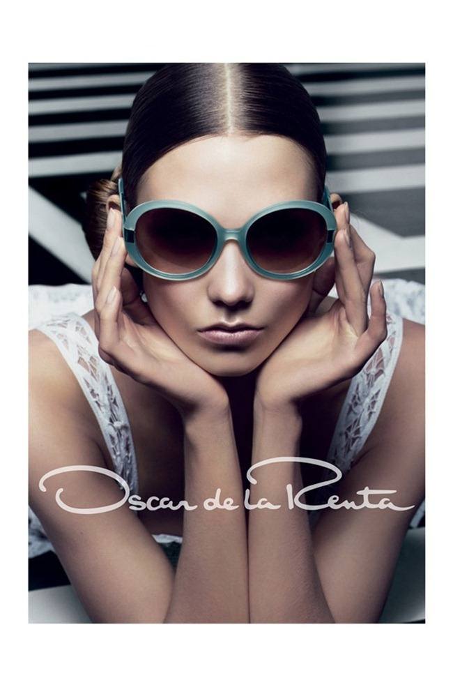 CAMPAIGN: KARLIE KLOSS FOR OSCAR DE LA RENTA SPRING 2012 BY PHOTOGRAPHER CRAIG MCDEAN