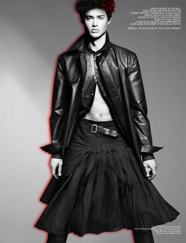 CARBON COPY MAGAZINE: DUCCO & PIM IN "EU BOYS" BY PHOTOGRAPHER SHAMILAD