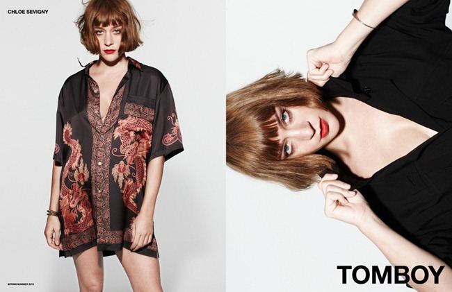 CAMPAIGN: CHLOE SEVIGNY FOR TOMBOY SPRING 2012 BY PHOTOGRAPHER DANIEL JACKSON