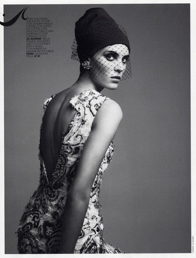 MARIE CLAIRE ITALIA: ALISON NIX BY PHOTOGRAPHER THIERRY LE GOUÈS