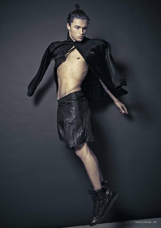 FIASCO MAGAZINE: HARVEY NEWTON HAYDON IN "DARK MATERIAL" BY PHOTOGRAPHER DINAH HAYT