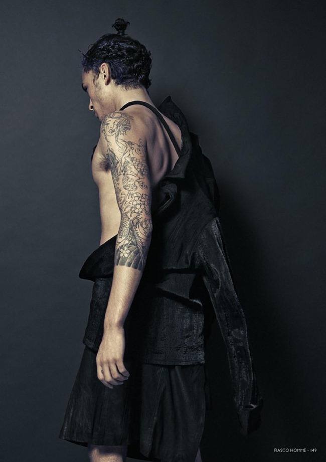 FIASCO MAGAZINE: HARVEY NEWTON HAYDON IN "DARK MATERIAL" BY PHOTOGRAPHER DINAH HAYT