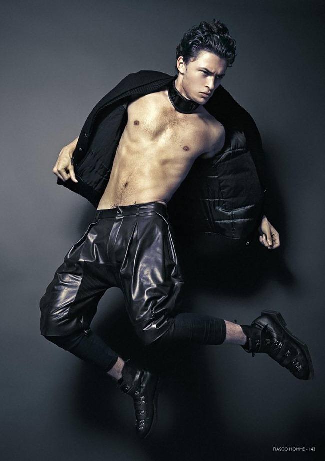 FIASCO MAGAZINE: HARVEY NEWTON HAYDON IN "DARK MATERIAL" BY PHOTOGRAPHER DINAH HAYT