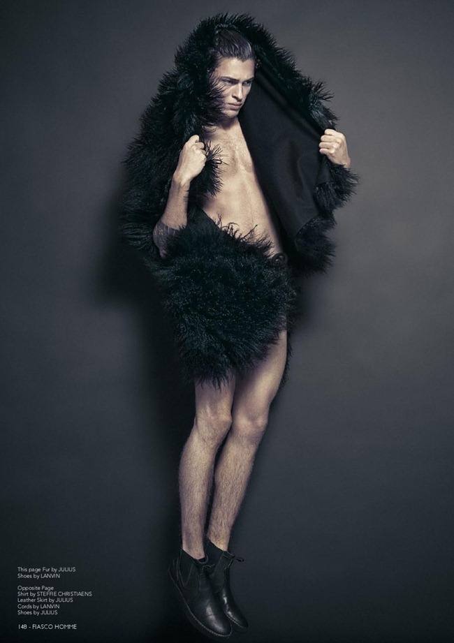 FIASCO MAGAZINE: HARVEY NEWTON HAYDON IN "DARK MATERIAL" BY PHOTOGRAPHER DINAH HAYT