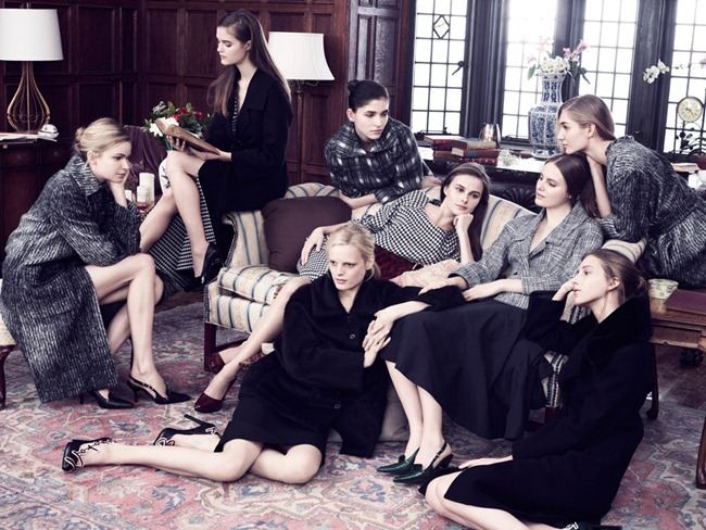 LOOKBOOK: KATIE FOGARTY FOR JIL SANDER PRE-FALL 2012 BY PHOTOGRAPHER BEN WELLER