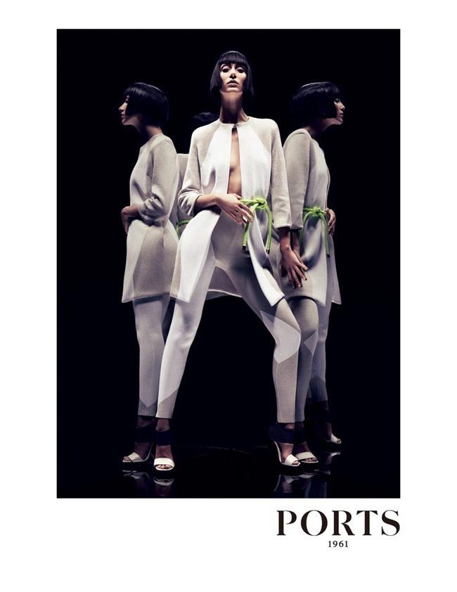 CAMPAIGN: ALANA ZIMMER FOR PORTS 1961 SPRING 2012 BY PHOTOGRAPHERS INEZ & VINOODH