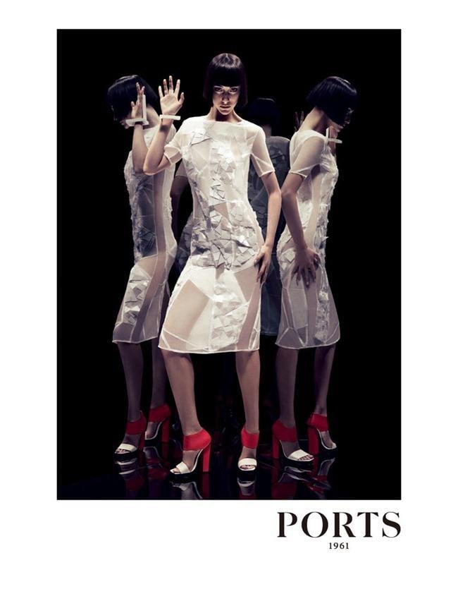 CAMPAIGN: ALANA ZIMMER FOR PORTS 1961 SPRING 2012 BY PHOTOGRAPHERS INEZ & VINOODH