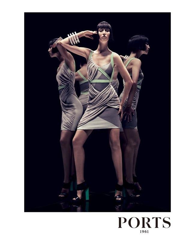 CAMPAIGN: ALANA ZIMMER FOR PORTS 1961 SPRING 2012 BY PHOTOGRAPHERS INEZ & VINOODH