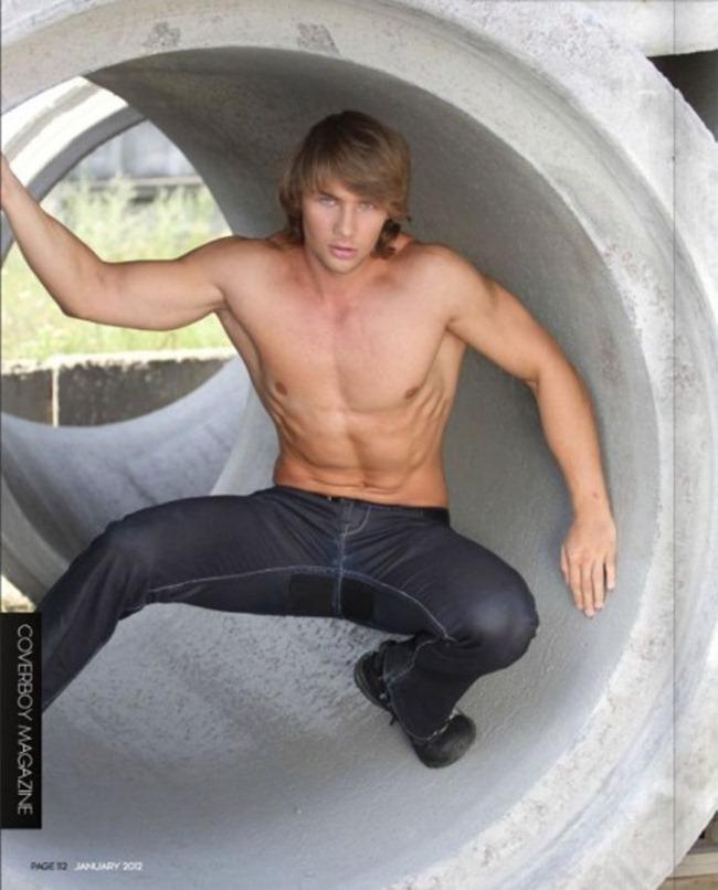 COVERBOY MAGAZINE: ARSENY BY PHOTOGRAPHER OLEG YATSURA