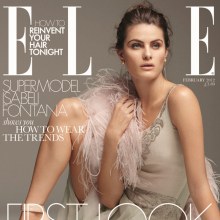 ELLE UK: ISABELI FONTANA IN  NEW YORK, LONDON, MILAN, PARIS  BY PHOTOGRAPHER THOMAS SCHENK