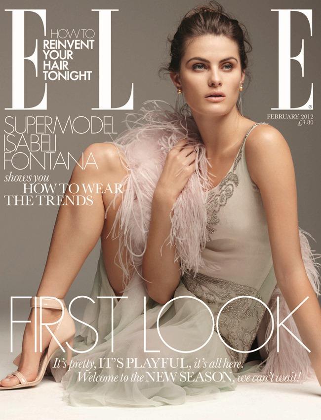 ELLE UK: ISABELI FONTANA IN "NEW YORK, LONDON, MILAN, PARIS" BY PHOTOGRAPHER THOMAS SCHENK