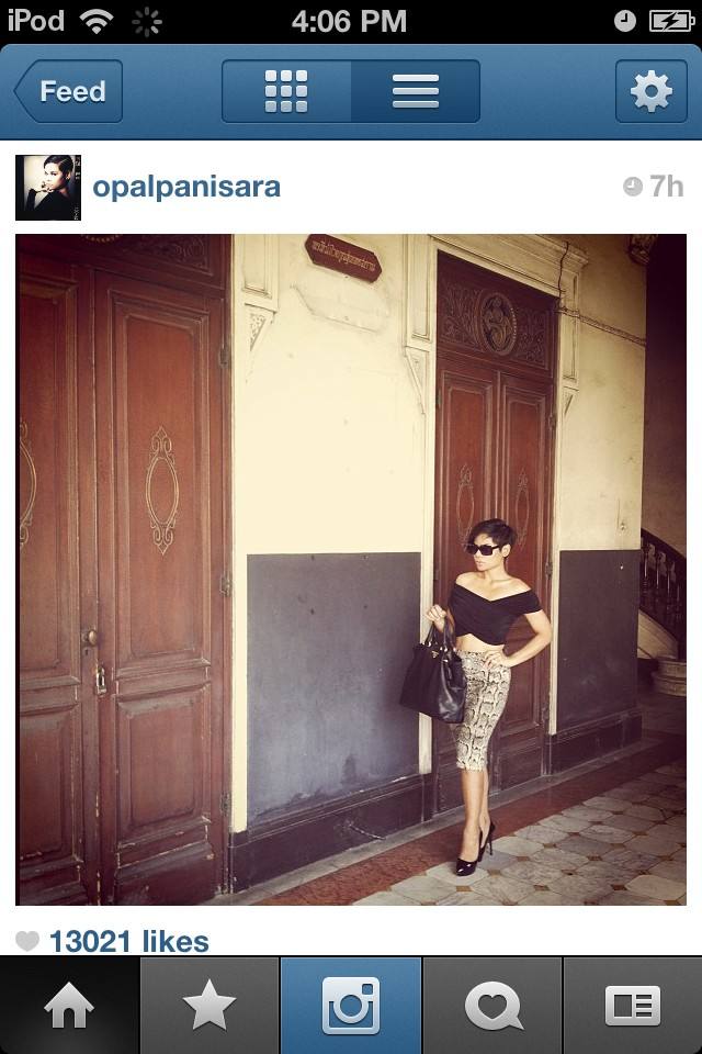 โอปอลล์ Instagram เก๋ เก๋