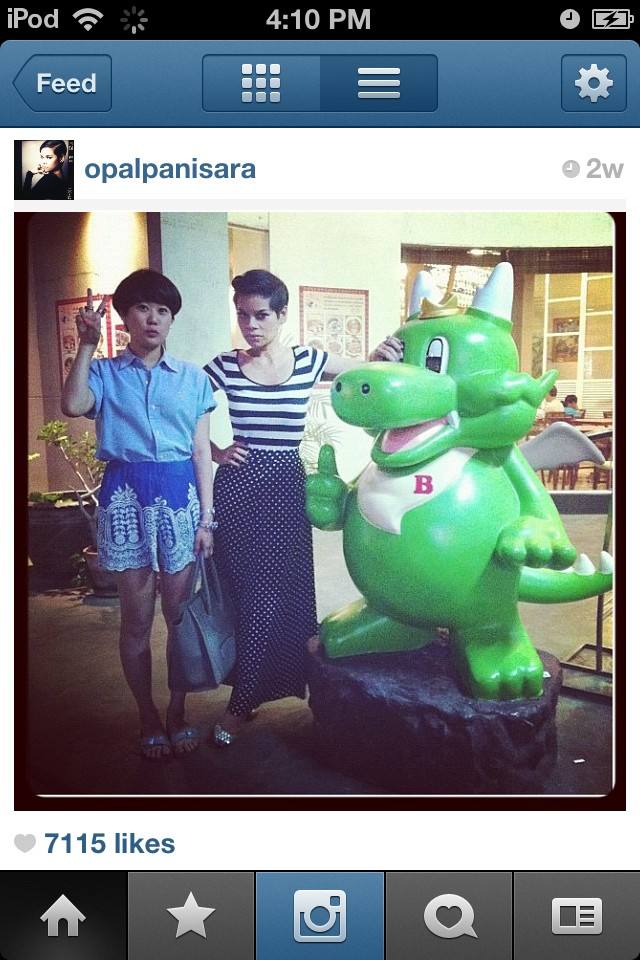 โอปอลล์ Instagram เก๋ เก๋