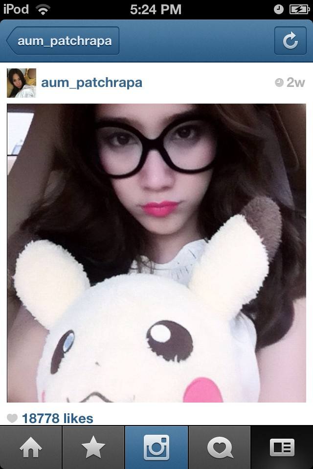 อั้ม พัชราภา Instagram สวยเก๋เป๊ะเริ่ด