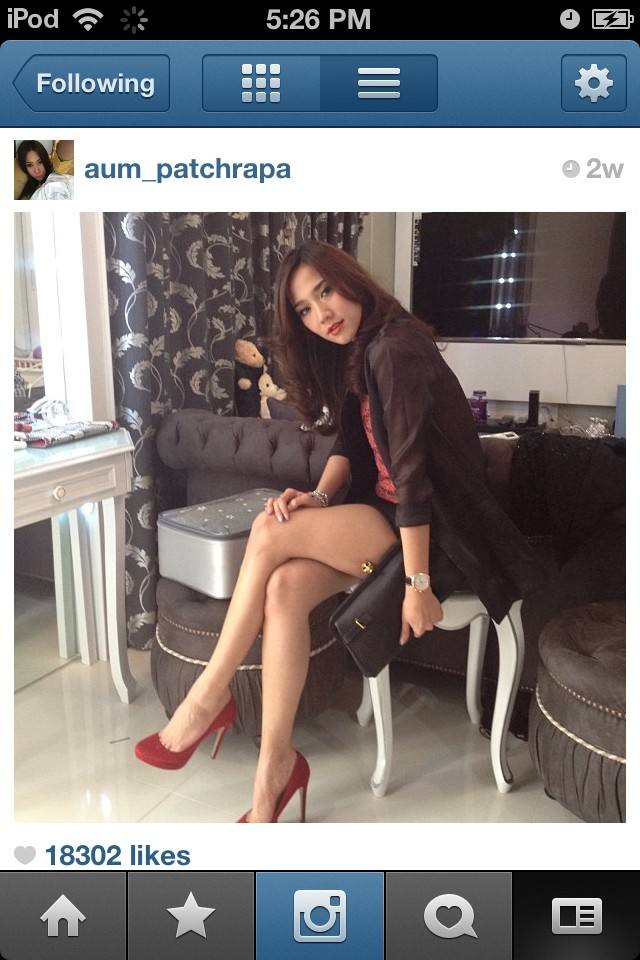 อั้ม พัชราภา Instagram สวยเก๋เป๊ะเริ่ด