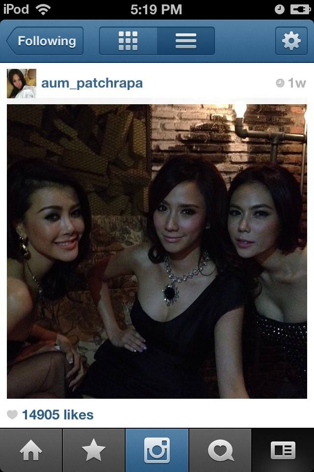 อั้ม พัชราภา Instagram สวยเก๋เป๊ะเริ่ด