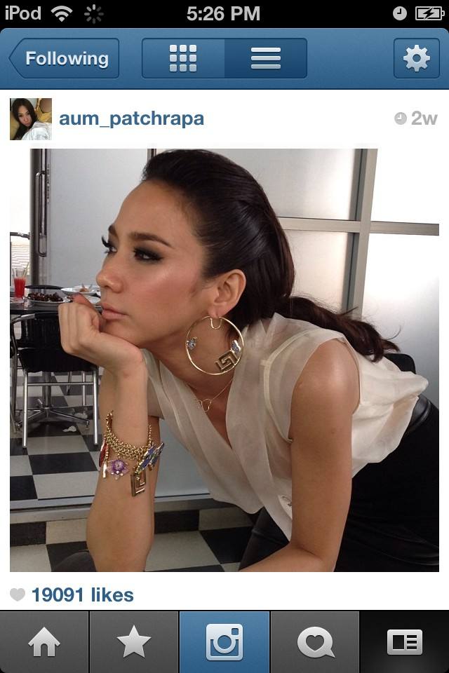 อั้ม พัชราภา Instagram สวยเก๋เป๊ะเริ่ด