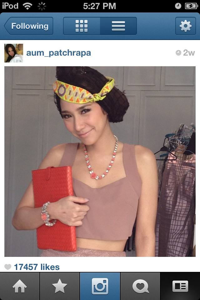 อั้ม พัชราภา Instagram สวยเก๋เป๊ะเริ่ด