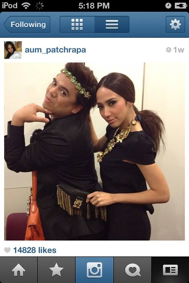 อั้ม พัชราภา Instagram สวยเก๋เป๊ะเริ่ด