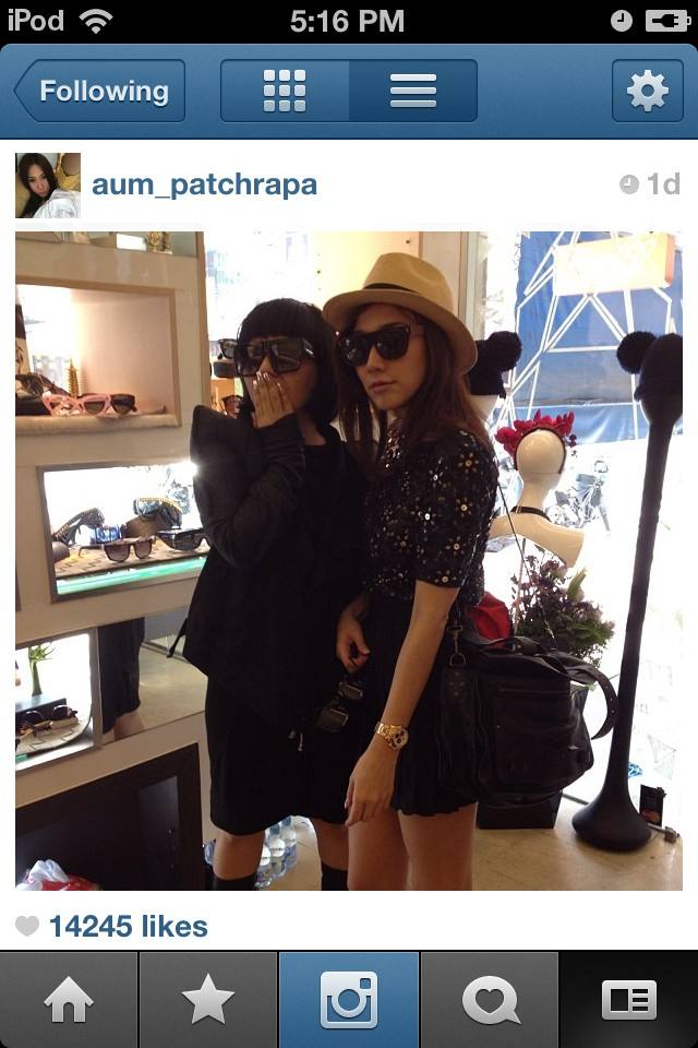 อั้ม พัชราภา Instagram สวยเก๋เป๊ะเริ่ด