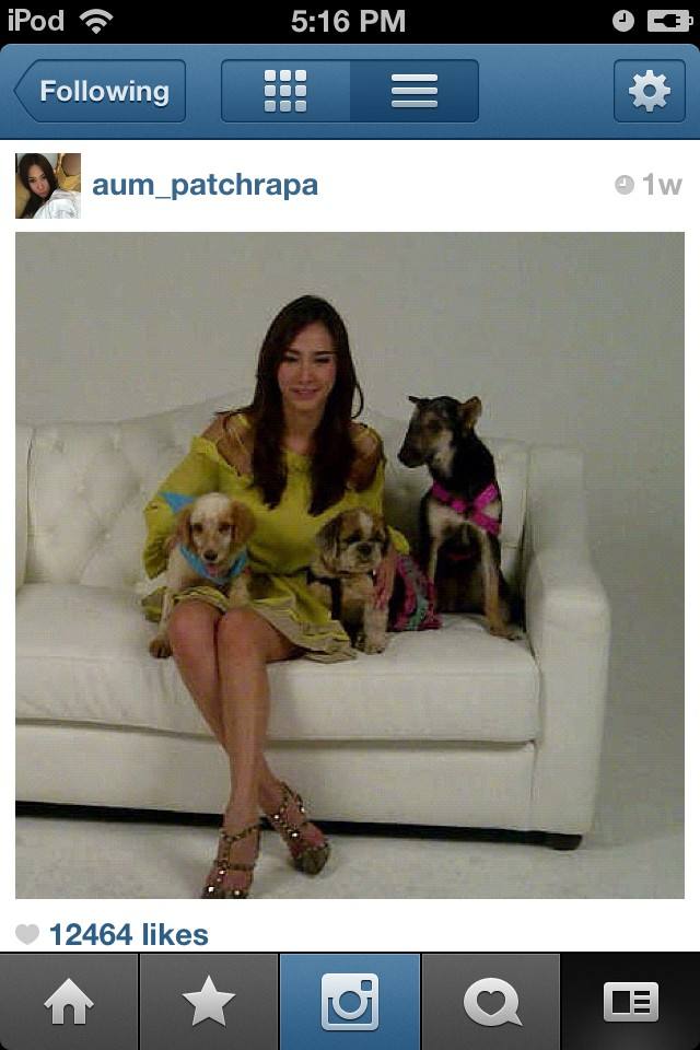 อั้ม พัชราภา Instagram สวยเก๋เป๊ะเริ่ด