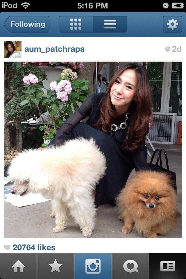 อั้ม พัชราภา Instagram สวยเก๋เป๊ะเริ่ด