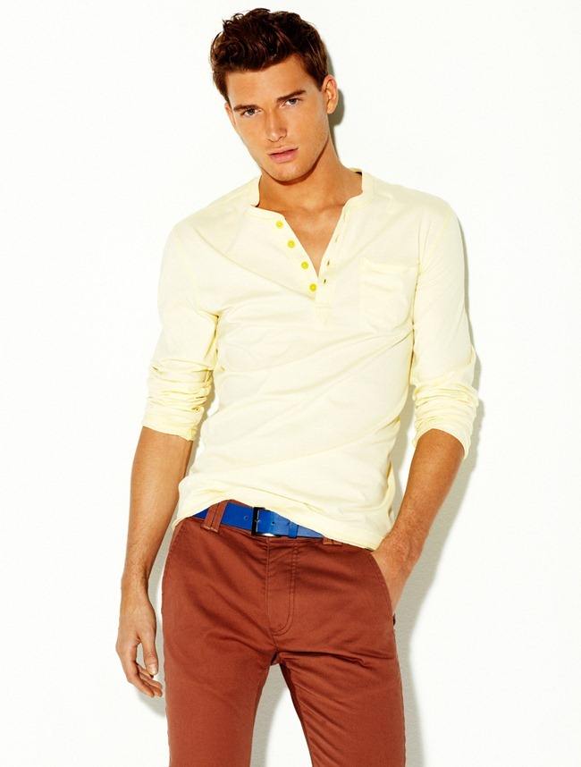 CAMPAIGN: NIKOLA JOVANOVIC & IZABEL GOULART FOR BLANCO SPRING 2012