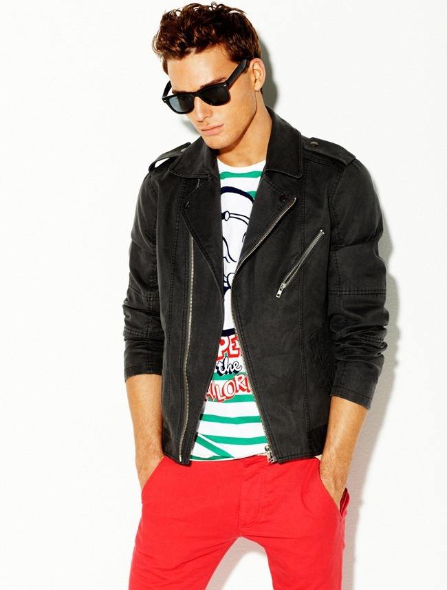 CAMPAIGN: NIKOLA JOVANOVIC & IZABEL GOULART FOR BLANCO SPRING 2012