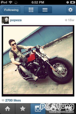 โป๊ป ธนวรรธน์ Instagram หล่อสุดใจ <3