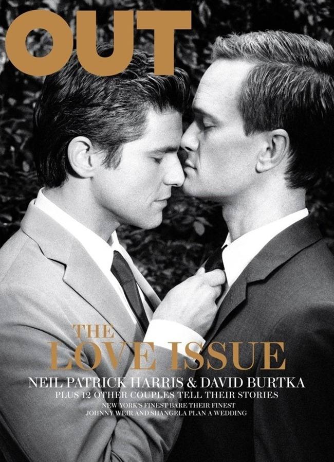 OUT MAGAZINE: NEIL PATRICK HARRIS & DAVID BURTKA BY PHOTOGRAPHER MATTHEW KRISTALL
