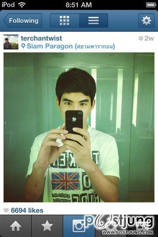 เต๋อ ฉันทวิทย์ Instagram หล่อๆบ๊องๆ