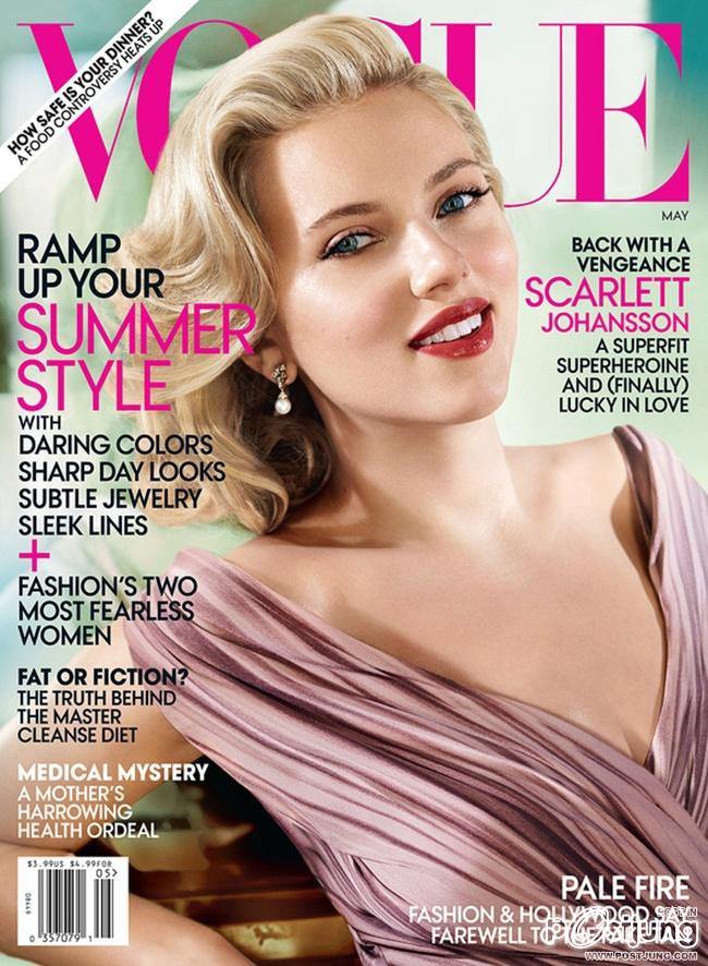 Scarlett Johansson @ Vogue US May 2012