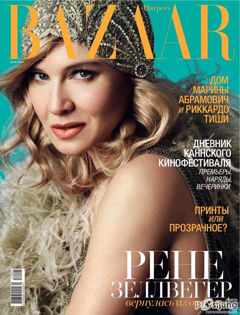 Renée Zellweger @ Harper's Bazaar Russia May 2012