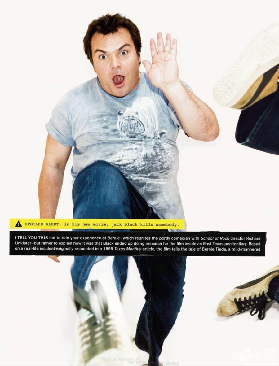 Jack black @ Nylon guys Magazine May 2012