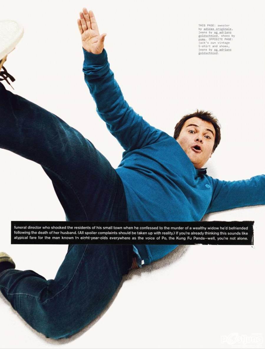 Jack black @ Nylon guys Magazine May 2012