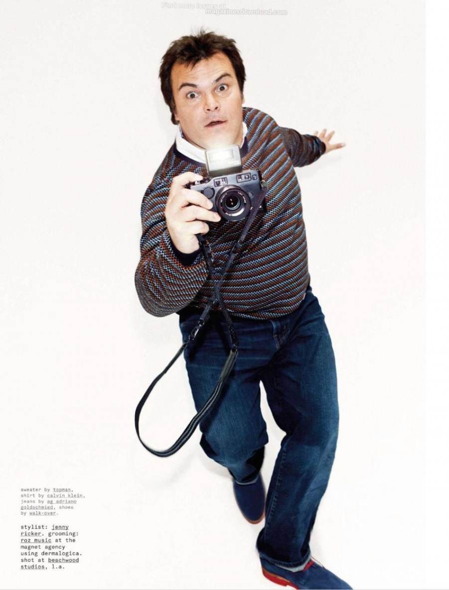 Jack black @ Nylon guys Magazine May 2012