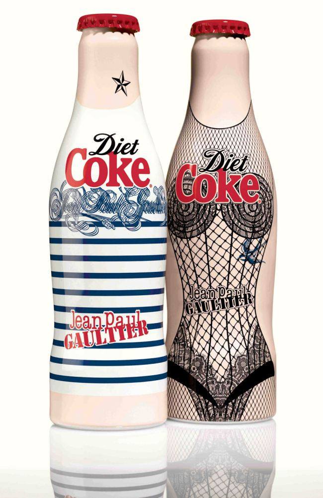 Jean Paul Gaultier’s Diet Coke Bottle Collaboration Campaign