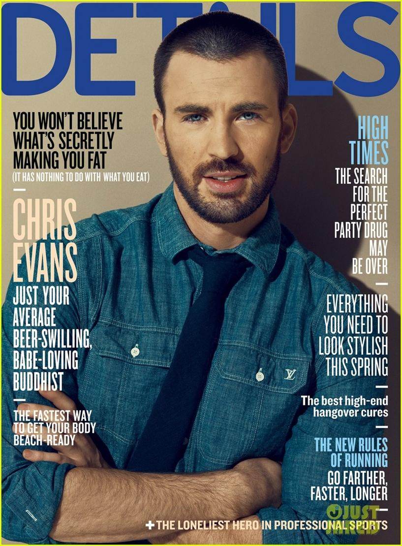 Chris Evans @ Details Magazine May 2012