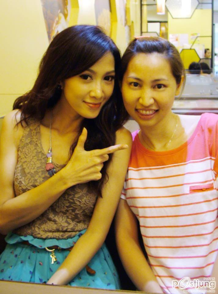 "ยุ้ย จีรนันท์"พาแฟนคลับไปกินข้าวในวันสงกรานต์ น่ารักจริงๆ