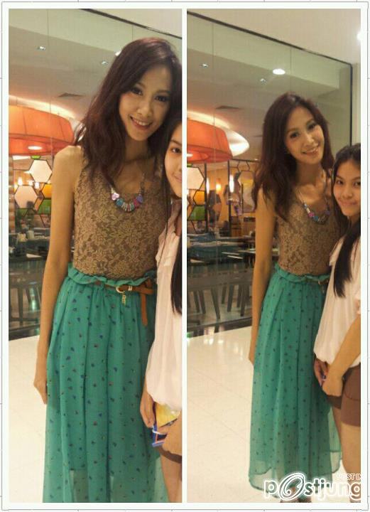 "ยุ้ย จีรนันท์"พาแฟนคลับไปกินข้าวในวันสงกรานต์ น่ารักจริงๆ