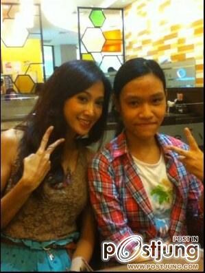 "ยุ้ย จีรนันท์"พาแฟนคลับไปกินข้าวในวันสงกรานต์ น่ารักจริงๆ