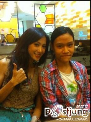 "ยุ้ย จีรนันท์"พาแฟนคลับไปกินข้าวในวันสงกรานต์ น่ารักจริงๆ