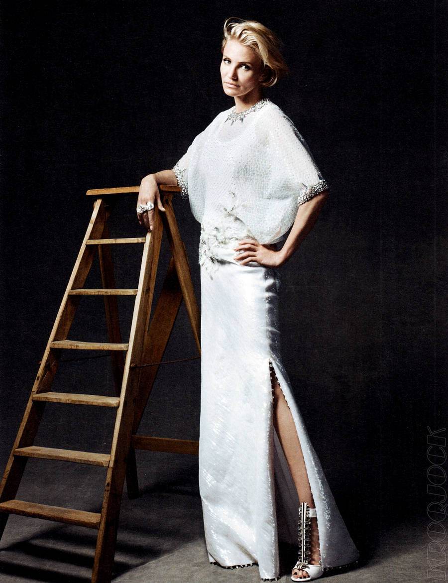 Cameron Diaz @ InStyle US May 2012