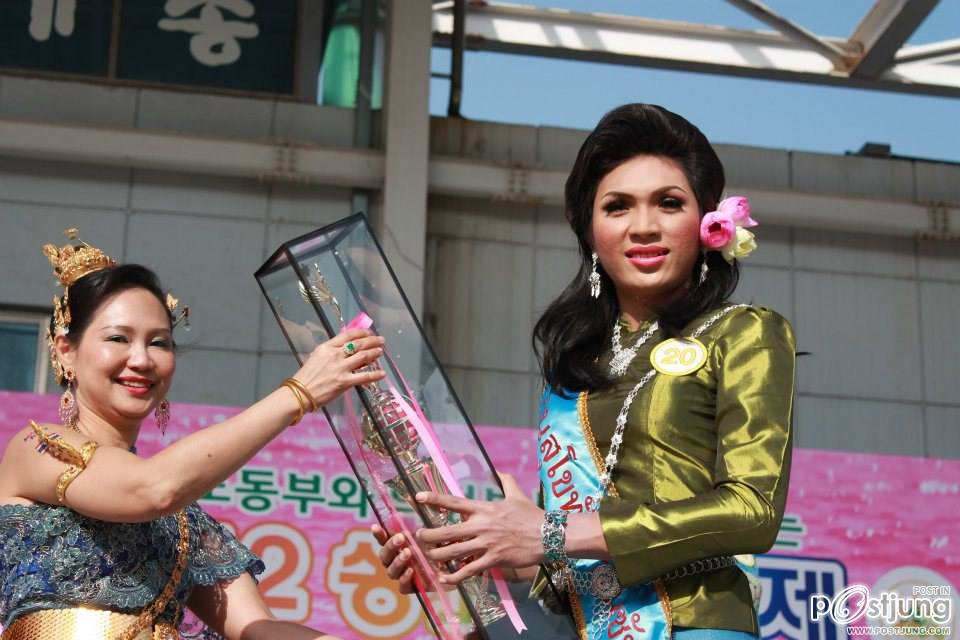 งานประกวดธิดาจำแลง งานสงกรานต์ เกาหลี2012 ( ภาค 1)