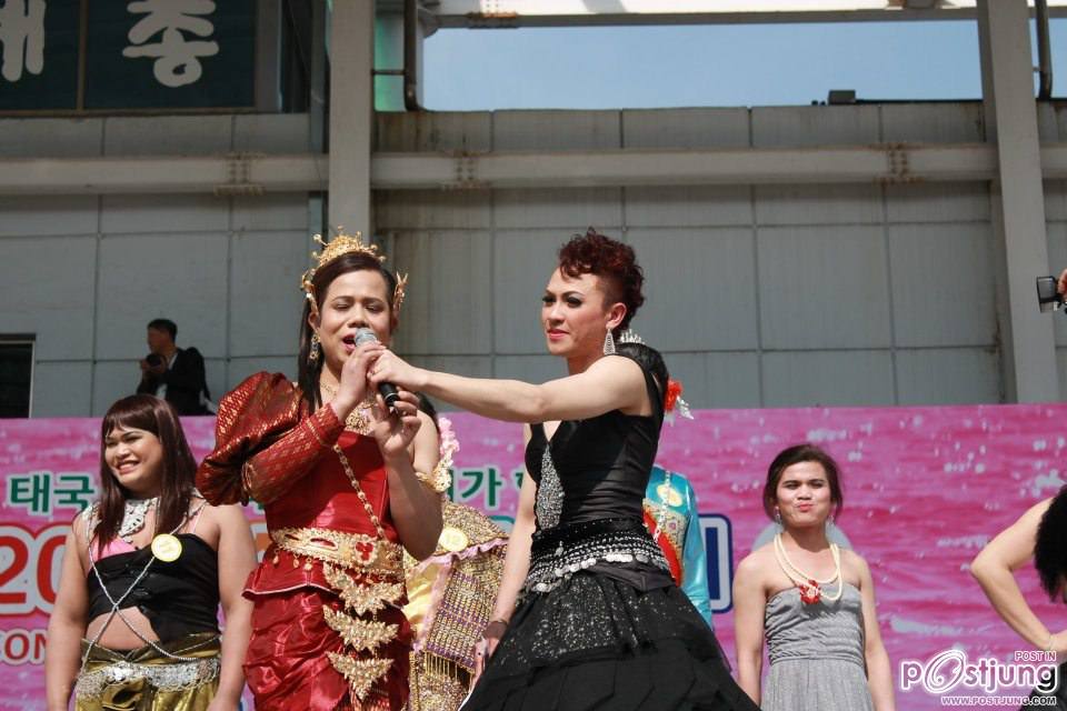 งานประกวดธิดาจำแลง งานสงกรานต์ เกาหลี2012 ( ภาค 1)