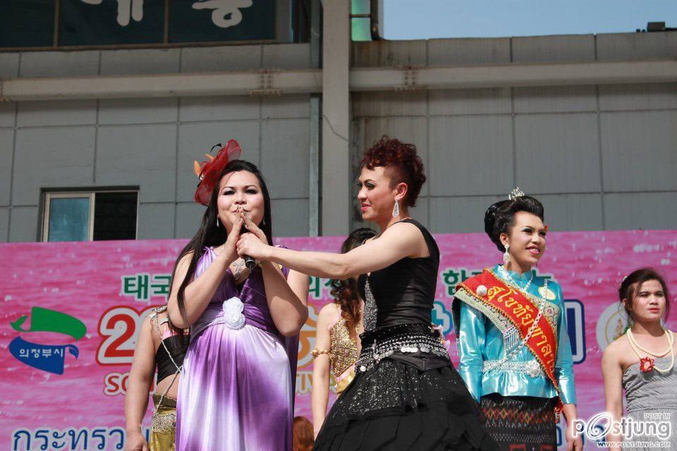 งานประกวดธิดาจำแลง งานสงกรานต์ เกาหลี2012 ( ภาค 1)